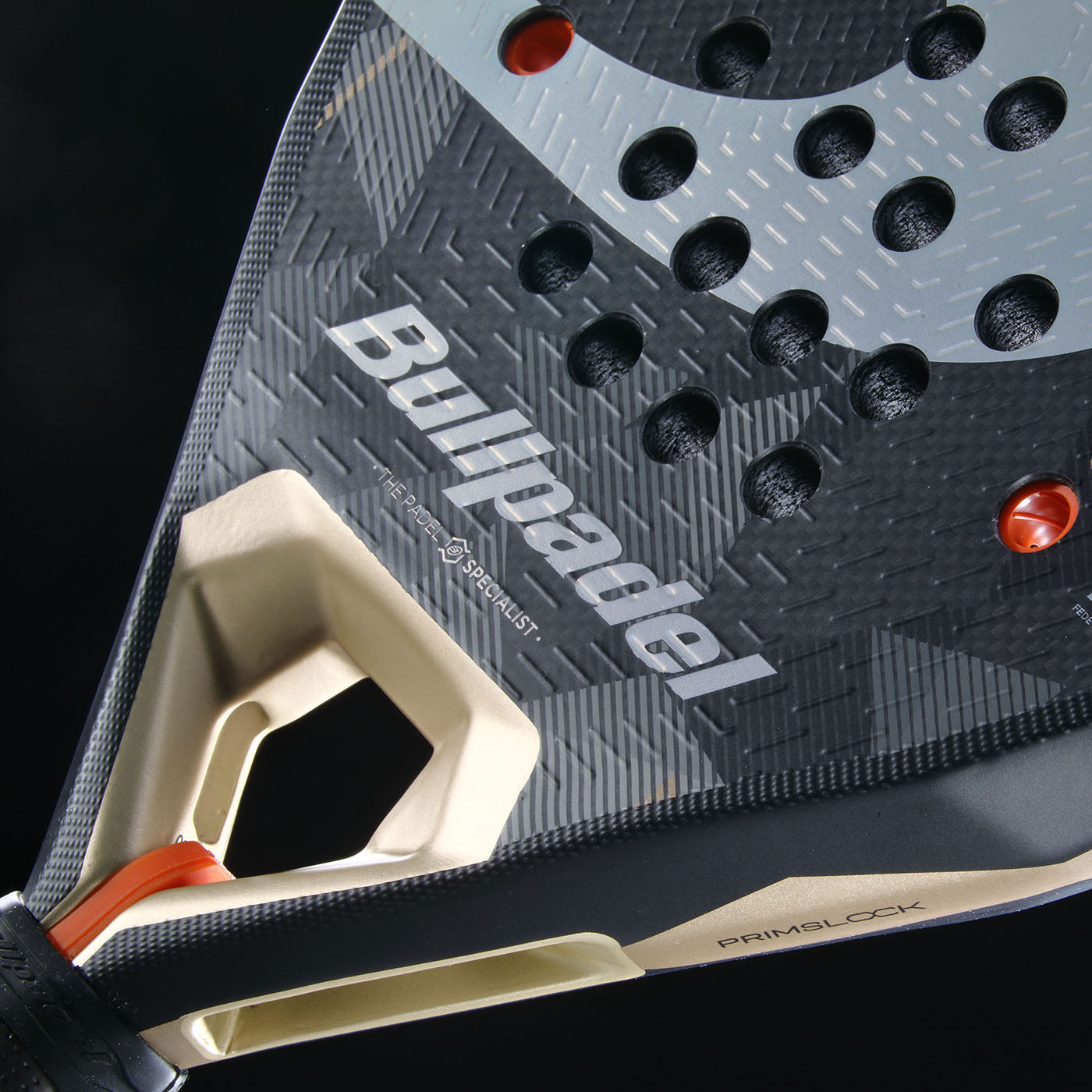 Bullpadel Neuron 02 Racket Textured Surface Throat