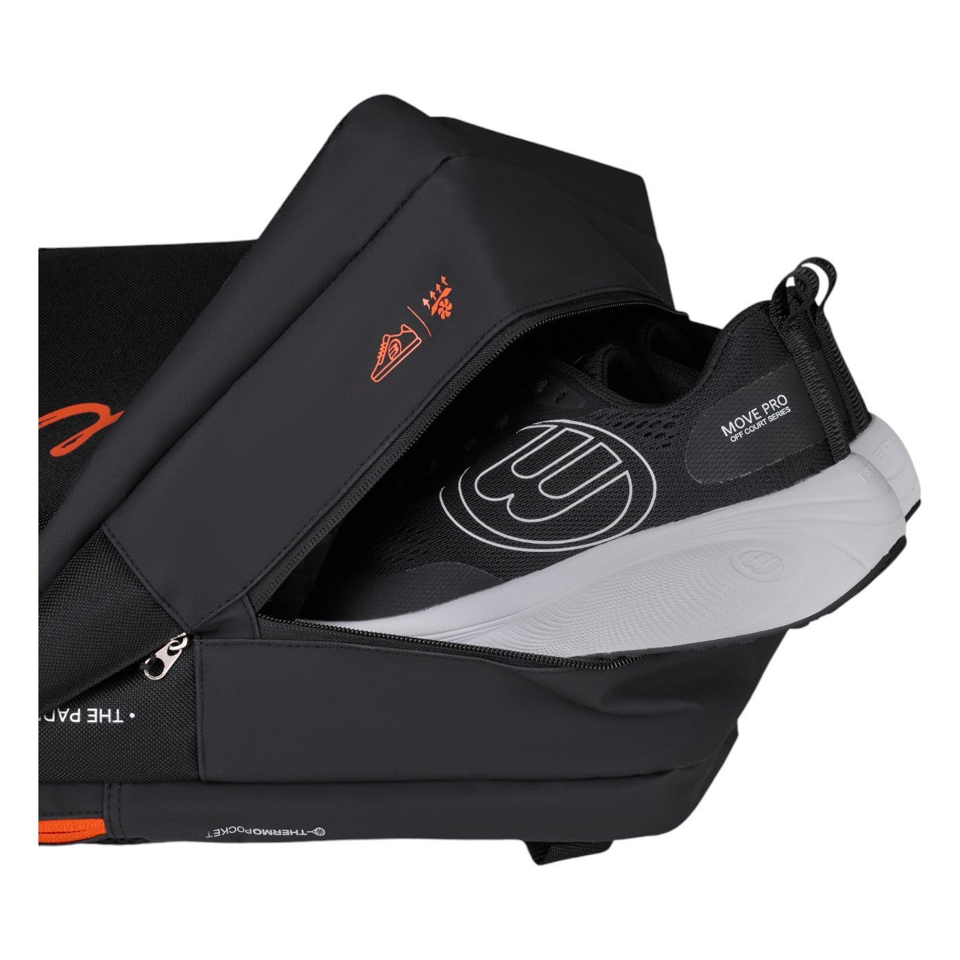 Ionic Backpack 2025 Black Shoe Compartment