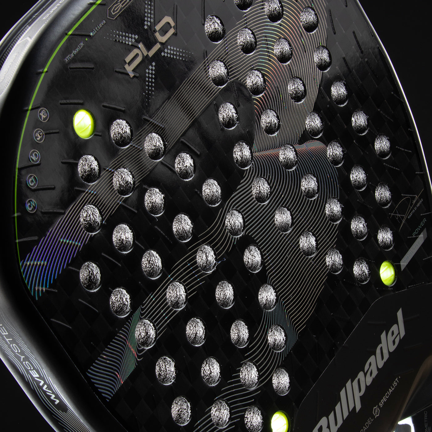 Bullpadel XPLO 26 Racket Face Textured Surface