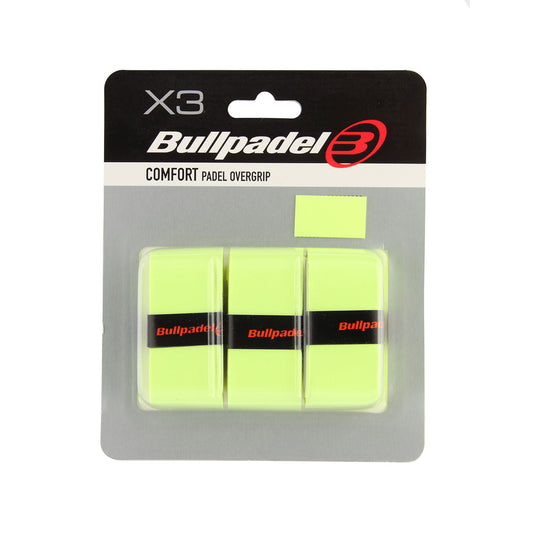 Bullpadel Comfort Overgrip x3 Yellow