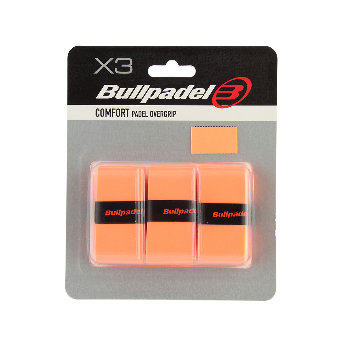 Bullpadel Comfort Overgrip x3 Orange